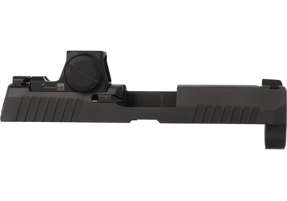 P320 CARRY/COMPACT 9MM 3.9" SLIDE ASSEMBLY, ROMEO-X PRO, BLACK