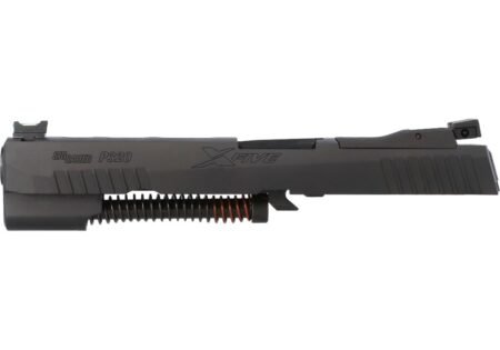 P320-XFIVE PRO-CUT FULL-SIZE 9MM 5" COMPLETE SLIDE ASSEMBLY, OPTIC READY, BLACK