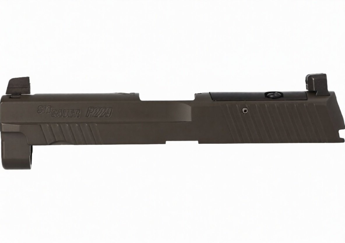 P229 LEGION 9MM 3.9" SLIDE ASSEMBLY, OPTIC READY, GRAY